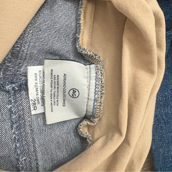 AG Adriano Goldschmied maternity jeans Distressed Jeggings - Picture 5 of 6